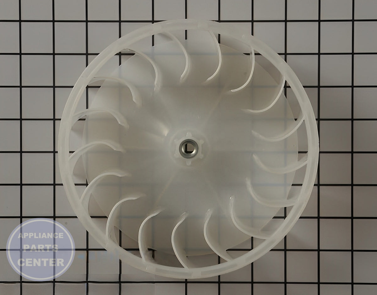 GE DRYER BLOWER WHEEL WE16X20393 - Main view showing efficient airflow for GEN Dryer