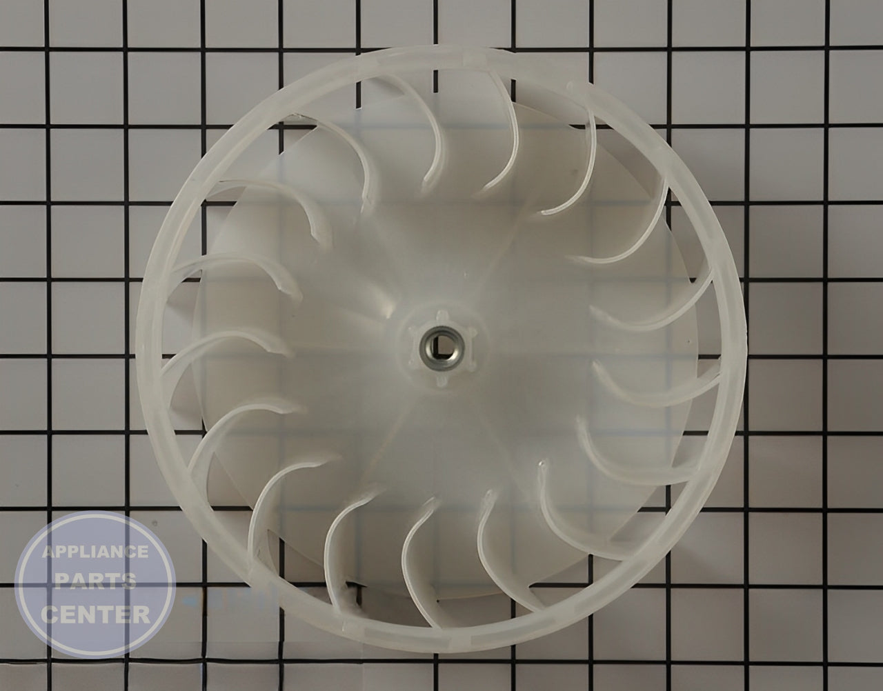 GE DRYER BLOWER WHEEL WE16X20393 - Main view showing efficient airflow for GEN Dryer