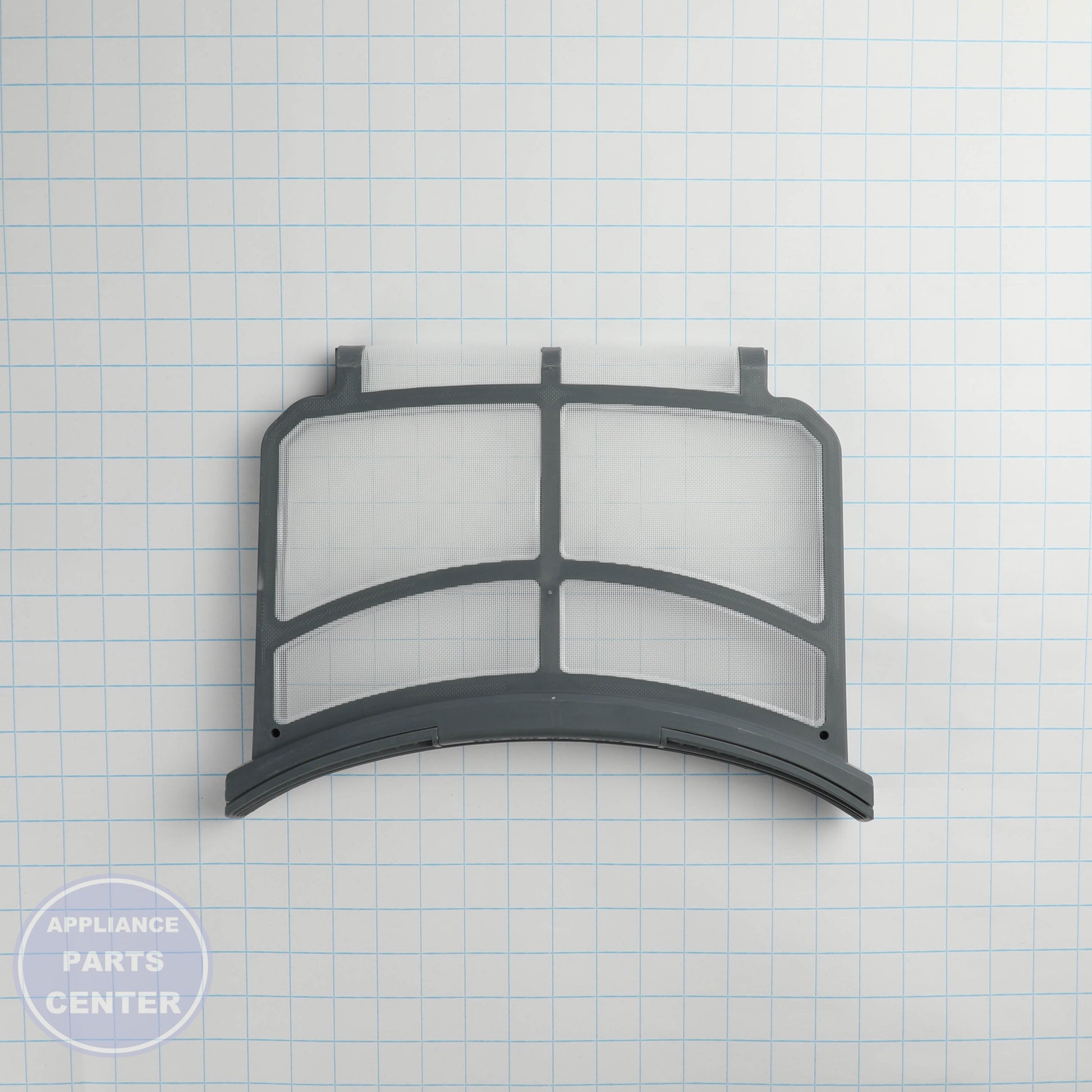 LINT FILTER WE16X32537 - Side view with precise dimensions