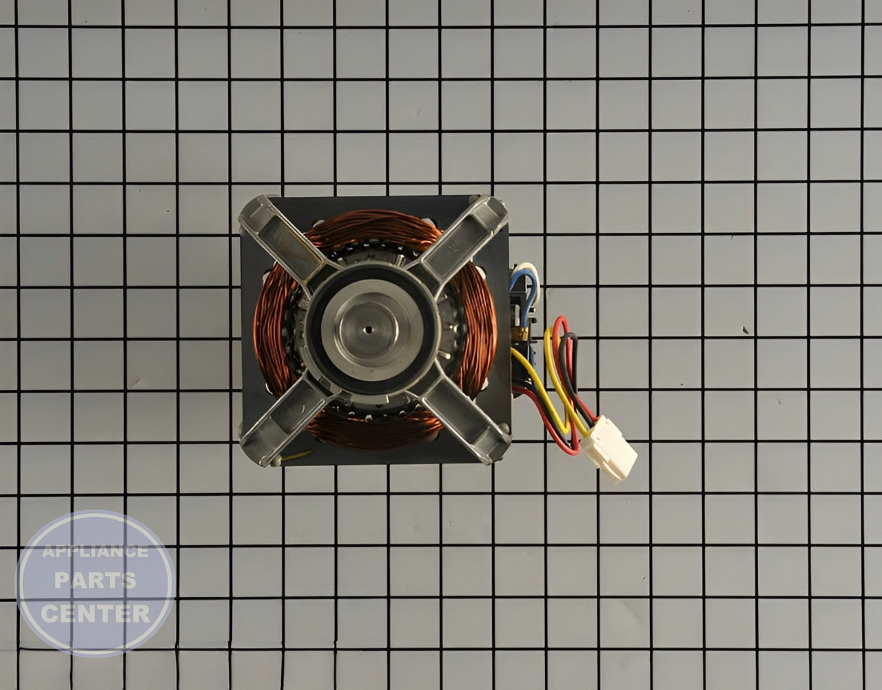 GE Drive Motor WE17X20854 - Installation in GE Dryer showing mounting points