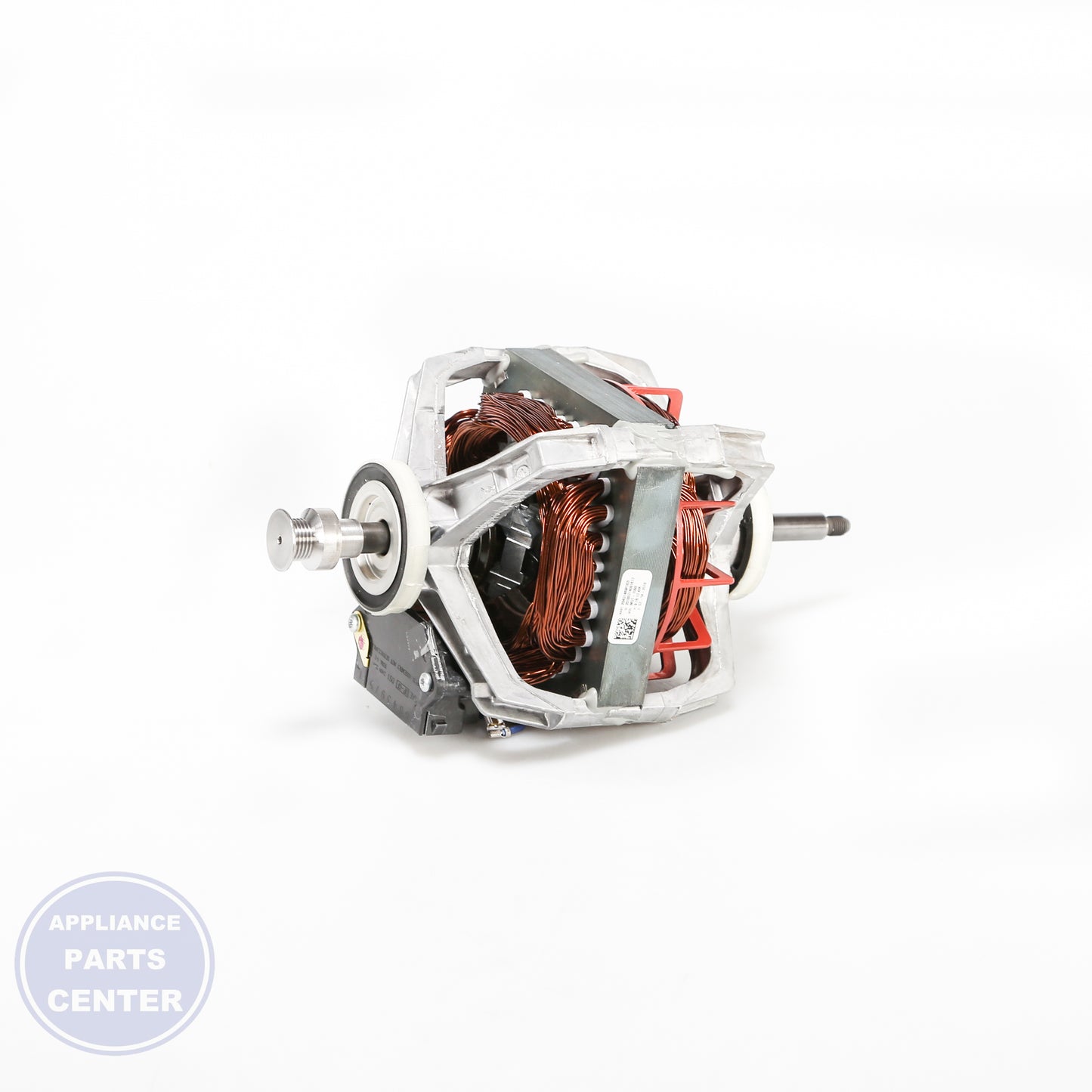 GEH DRYER MOTOR & PULLEY WE17X22215 - Installation in specific models showing key mounting points