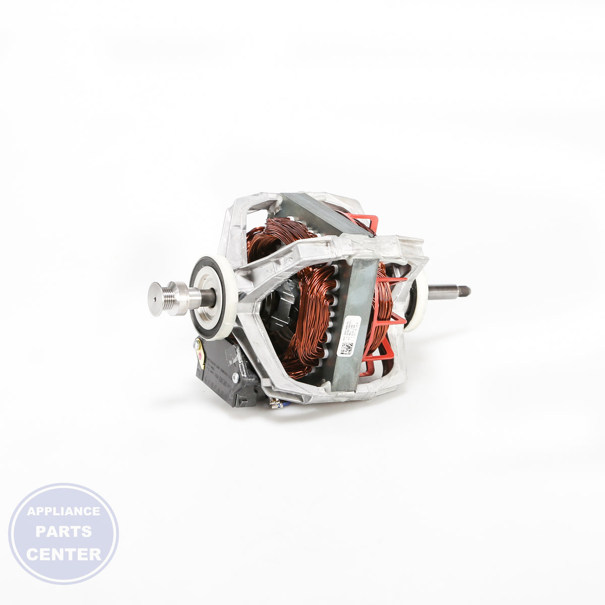 GEH DRYER MOTOR & PULLEY WE17X22215 - Installation in specific models showing key mounting points