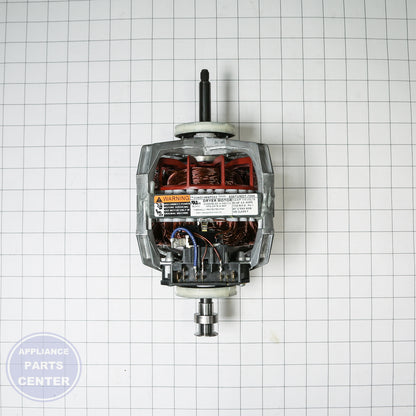 GEH DRYER MOTOR & PULLEY WE17X22215 - Installation in specific models showing key mounting points
