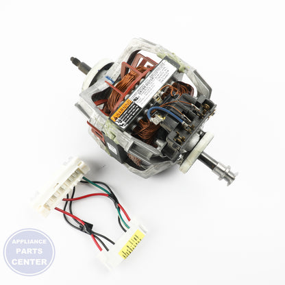 GEH KIT MOTOR AND PULLEY JUMPER WE17X23466 - Installation in GEH model showing key mounting points