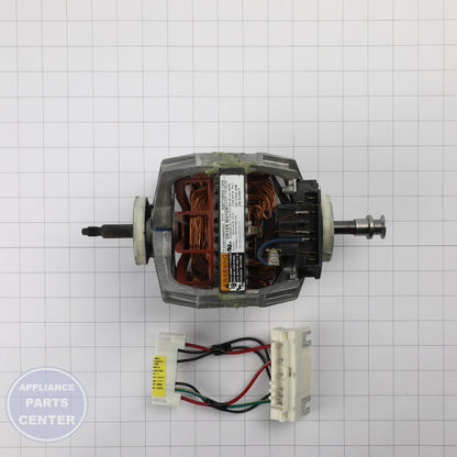 GEH KIT MOTOR AND PULLEY JUMPER WE17X23466 - Installation in GEH model showing key mounting points