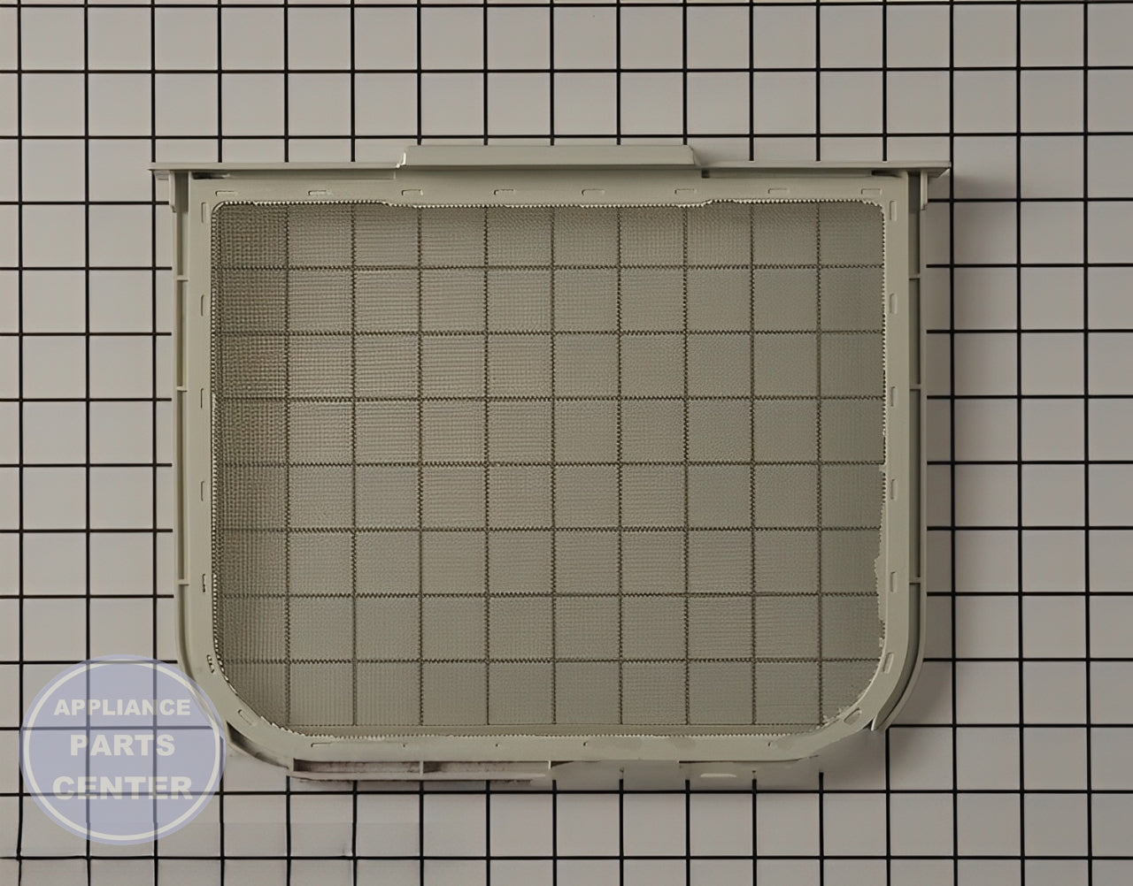 GE WE18M54 Filter Assembly - Main view showing efficient lint filtration for GED326SW3
