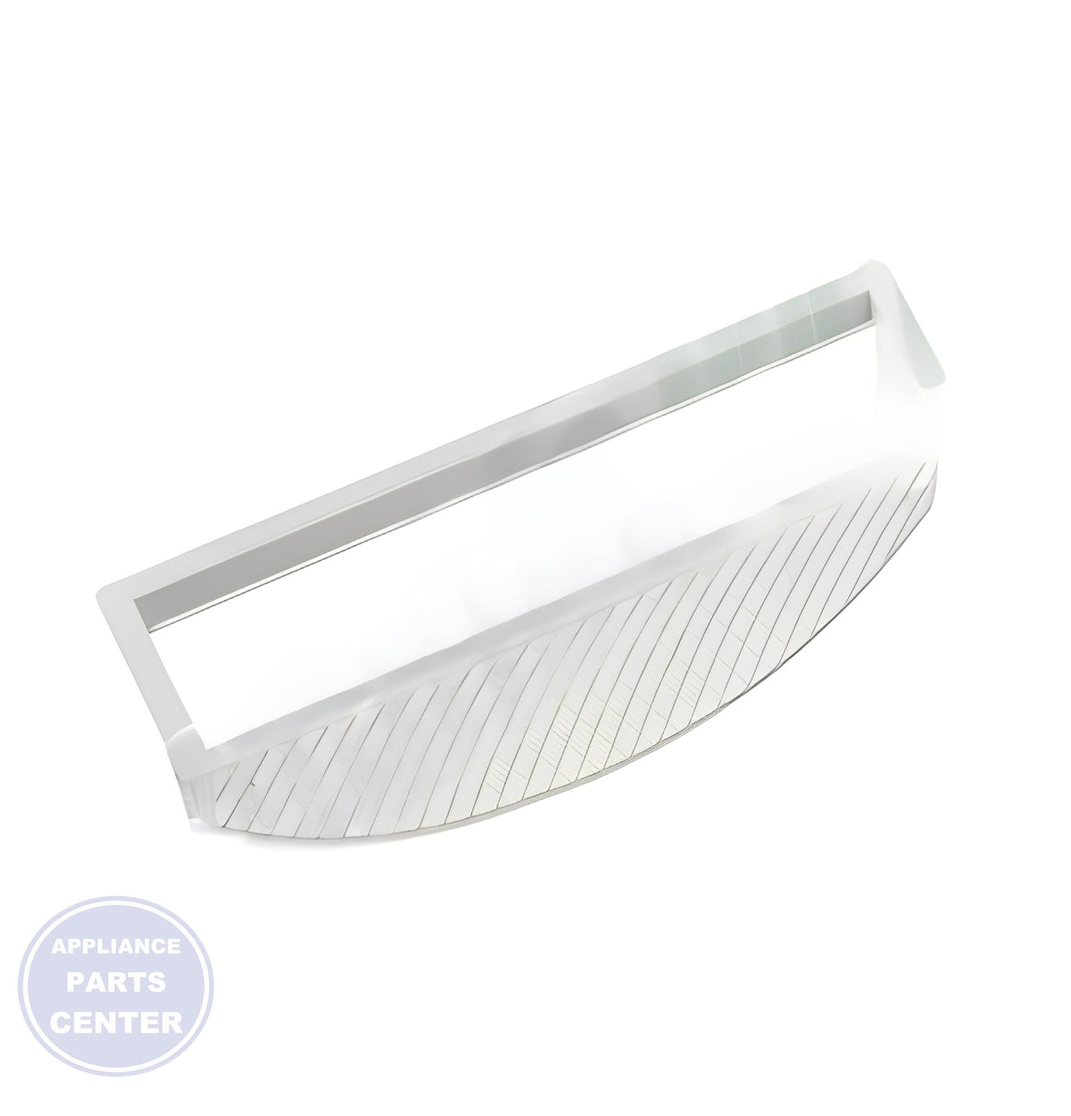 GE REPLACEMENT LINT FILTER WE18X25101 - Side view with precise measurements