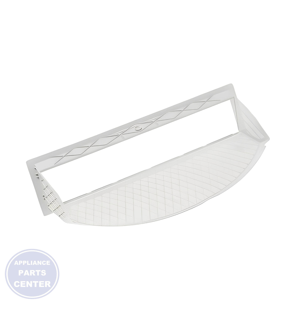 GE REPLACEMENT LINT FILTER WE18X25101 - Installation in GE XYZ model showing key mounting points
