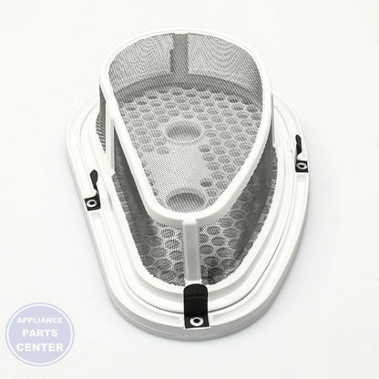 GEH CVR LINT SCR WE18X25155 - Installation in GEH model showcasing easy mounting points