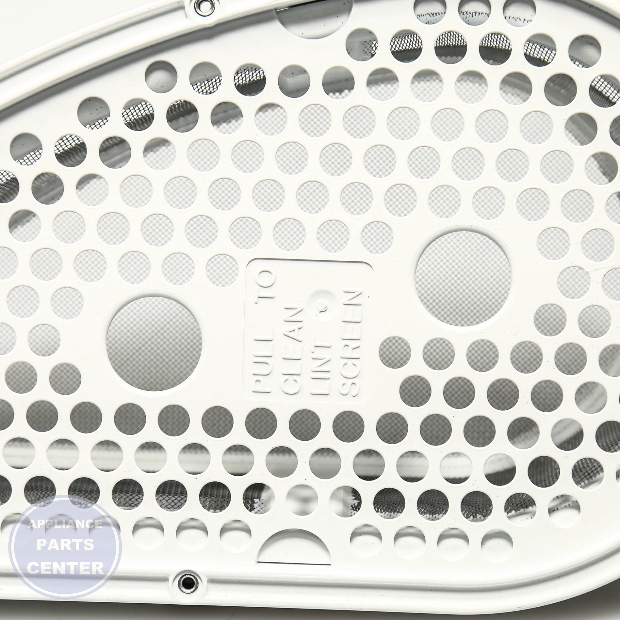 GEH CVR LINT SCR WE18X25155 - Installation in GEH model showcasing easy mounting points