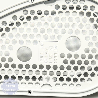 GEH CVR LINT SCR WE18X25155 - Installation in GEH model showcasing easy mounting points