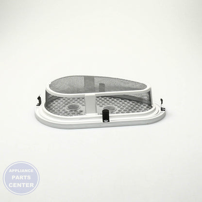 GEH CVR LINT SCR WE18X25155 - Installation in GEH model showcasing easy mounting points