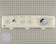 GE Control Panel WE19M1486 - Main view showing sleek design for GE Dryer models
