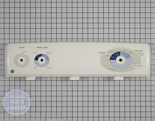 GE CONTROL PANEL BACK WE19M1490 - Main view showing durable construction for specific models