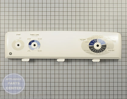 GE Dryer Control Panel WE19M1492 - Main view showing precise control for GE Dryer models X, Y, Z