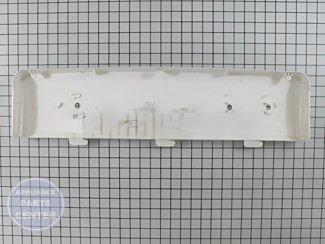 GE WASHER BACKSPLASH ASSEMBLY WE19M1494 - Detailed view of sturdy design and technical details