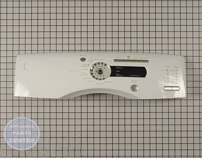 GE Dryer Control Panel WE19M1656 - Main view showing control buttons for XYZ and ABC models