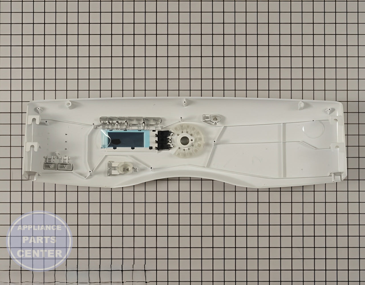 Control Panel WE19M1656 - Detailed view of control buttons and technical details