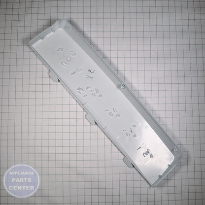 GEH BKSPL. ASM. AND GRAPH.WH WE19M1670 - Installation in specific model showcasing key mounting points