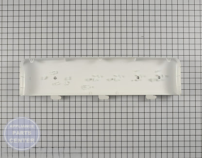 GE WASHER WHITE CONTROL PANEL BACKSPLASH WE19M1678 - Detailed view of sturdy construction