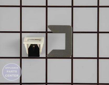 GE WASHER DRYER DOOR LATCH WE1M1011 - Detailed view of latch technical details