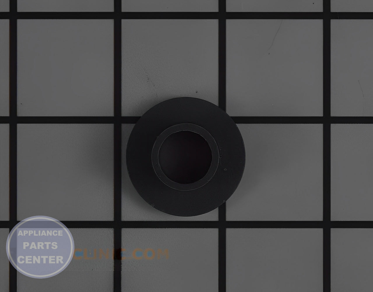 GE DRYER REAR DRUM BEARING SLEEVE WE1M462 - Side view with precise measurements