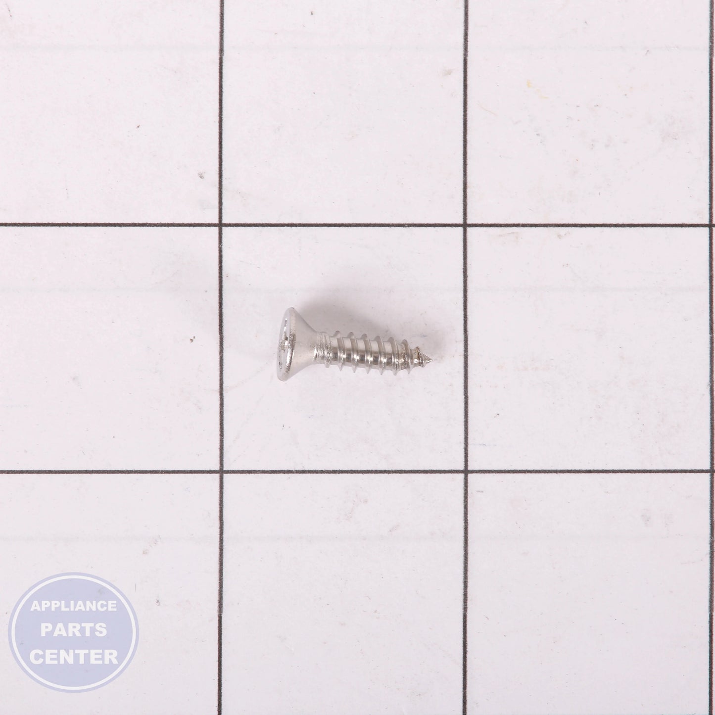 SCREW 8 X 5/8 SS DOOR H WE1M582 - Detailed view of stainless steel construction