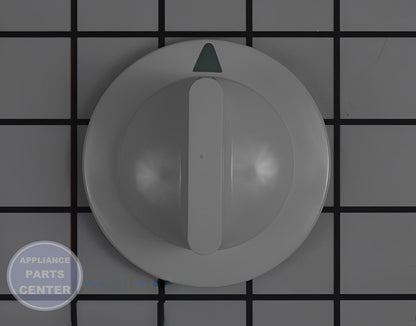 GE WASHER WHITE TIMER KNOB ASSEMBLY WE1M652 - Main view showing precise control for specific GE models
