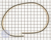 GE WASHER 39 INCH DRYER GASKET SEAL WE1M825 - Main view showing waterproof seal for various GE models