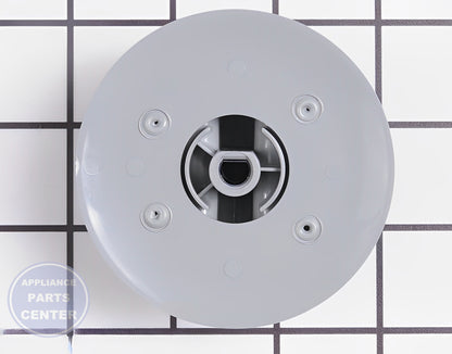 GE WASHER TIMER KNOB WE1M964 - Side view with precise measurements