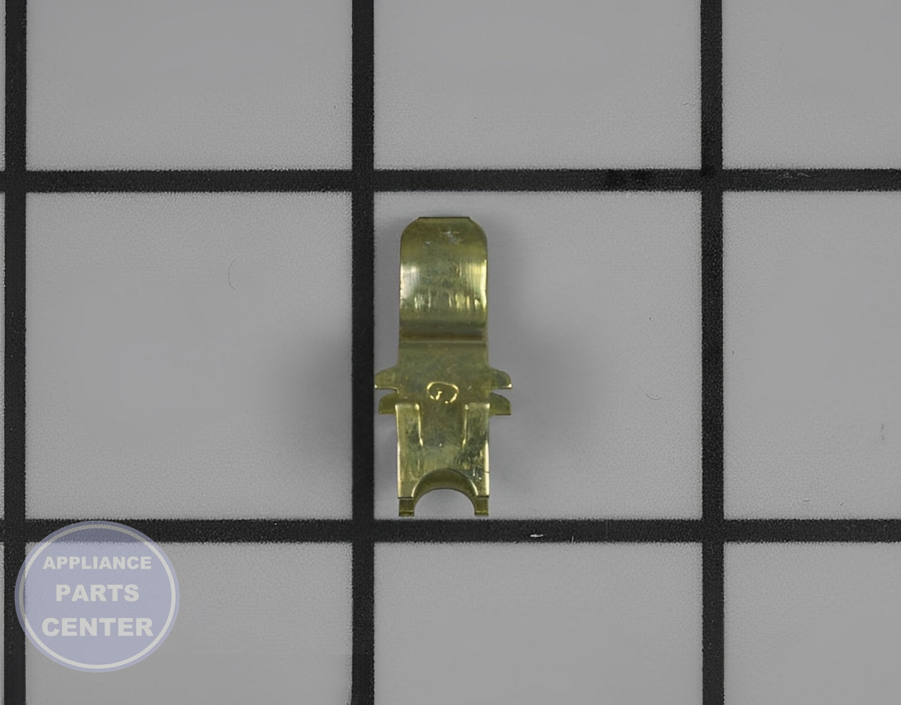 GE DRYER DOOR STRIKE WE1X1192 - Detailed view of the latch mechanism
