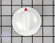 GE DRYER TIMER CONTROL KNOB WE1X1263 - Main view showing knob and dial for specific models