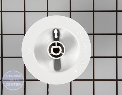 GE DRYER TIMER CONTROL KNOB WE1X1263 - Side view with precise measurements
