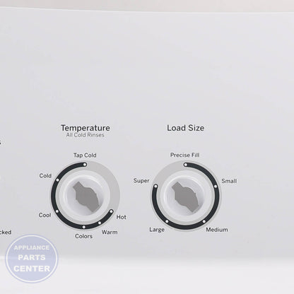 PANEL CONTROL AND HT ASSEMBLY 27 NV - Detailed view of precise temperature control features