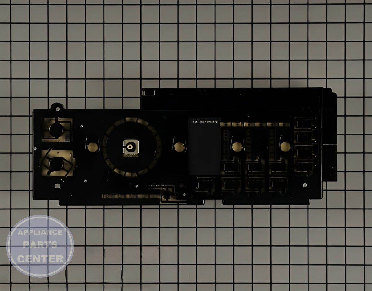 GE WASHER MAIN CONTROL BOARD AND CHASSIS WE22X35978 - Main view showing Circuit Board & Timer for GEN Dryer models