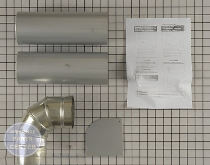 GE Side Venting Kit WE25X10015 - Main view showing efficient airflow control for GE dryers