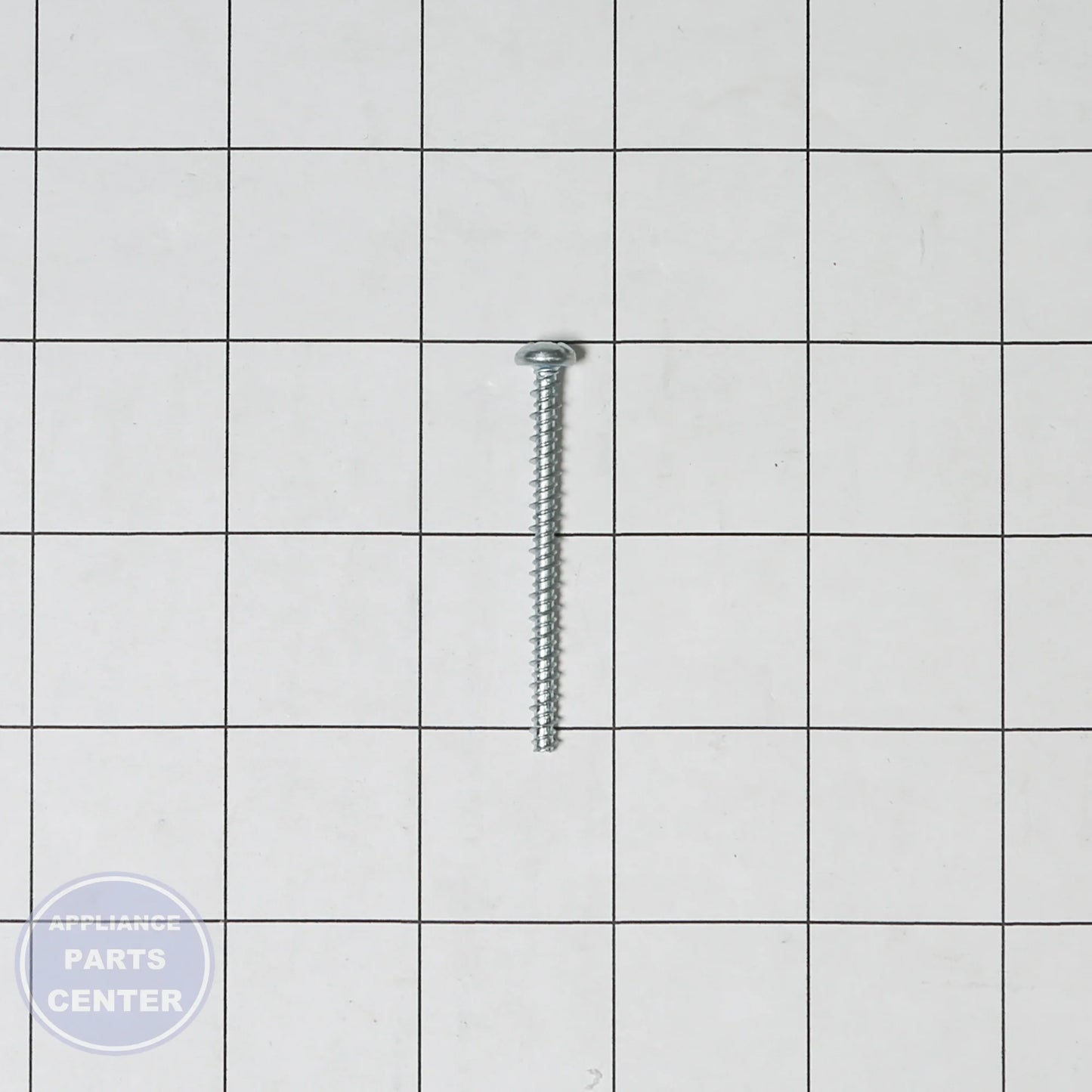 SCREW CENTER KNOB AREA WE2M264 - Side view with precise measurements