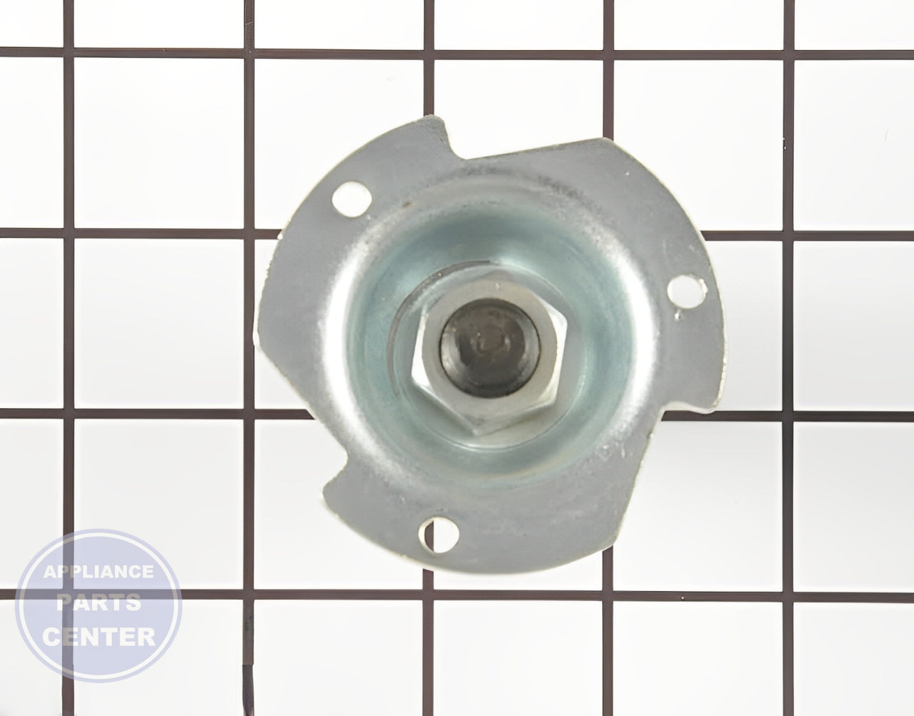 GE WASHER BRACKET WE3M33 - Detailed view of high-quality bracket and flange