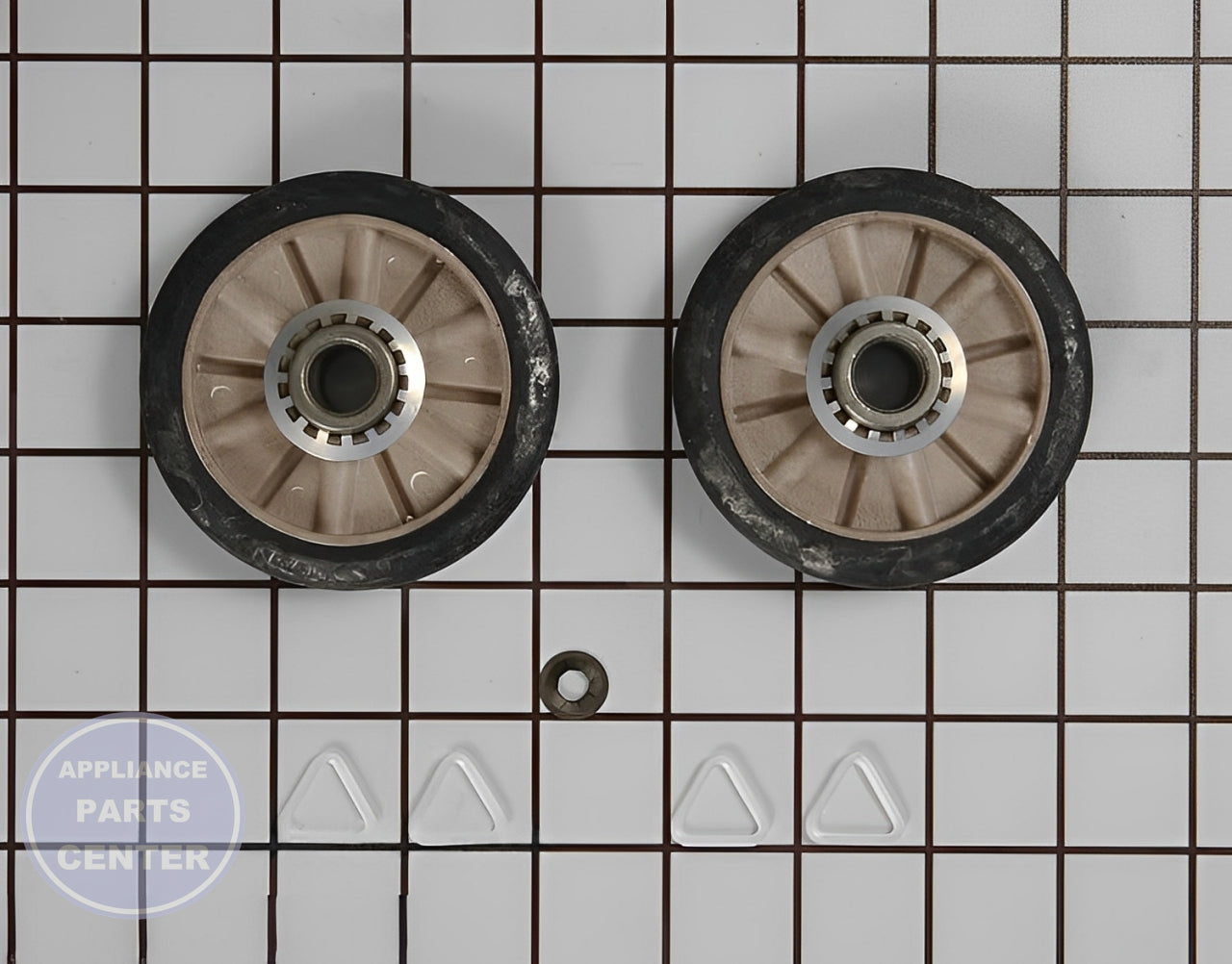 GE Drum Roller WE3X82 - Main view showing durable construction for GE Dryer models