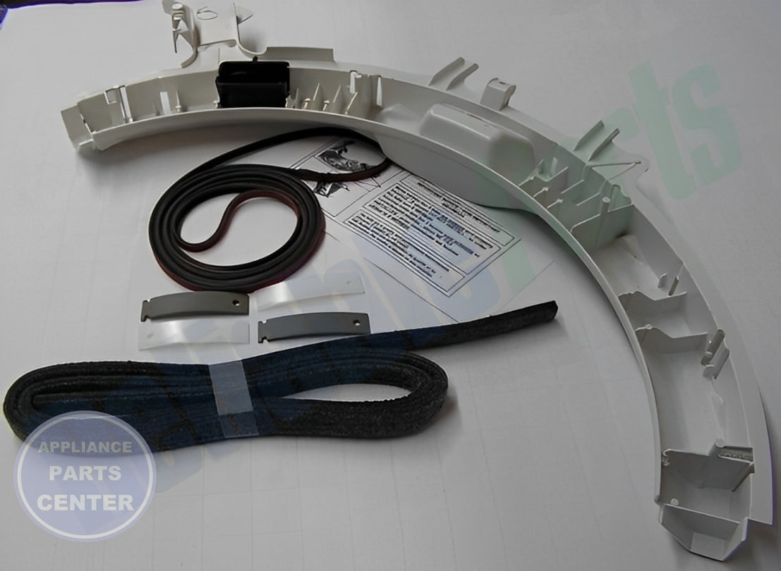 GE DRYER BEARING REPAIR KIT WE49X21874 - Side view with specific measurements