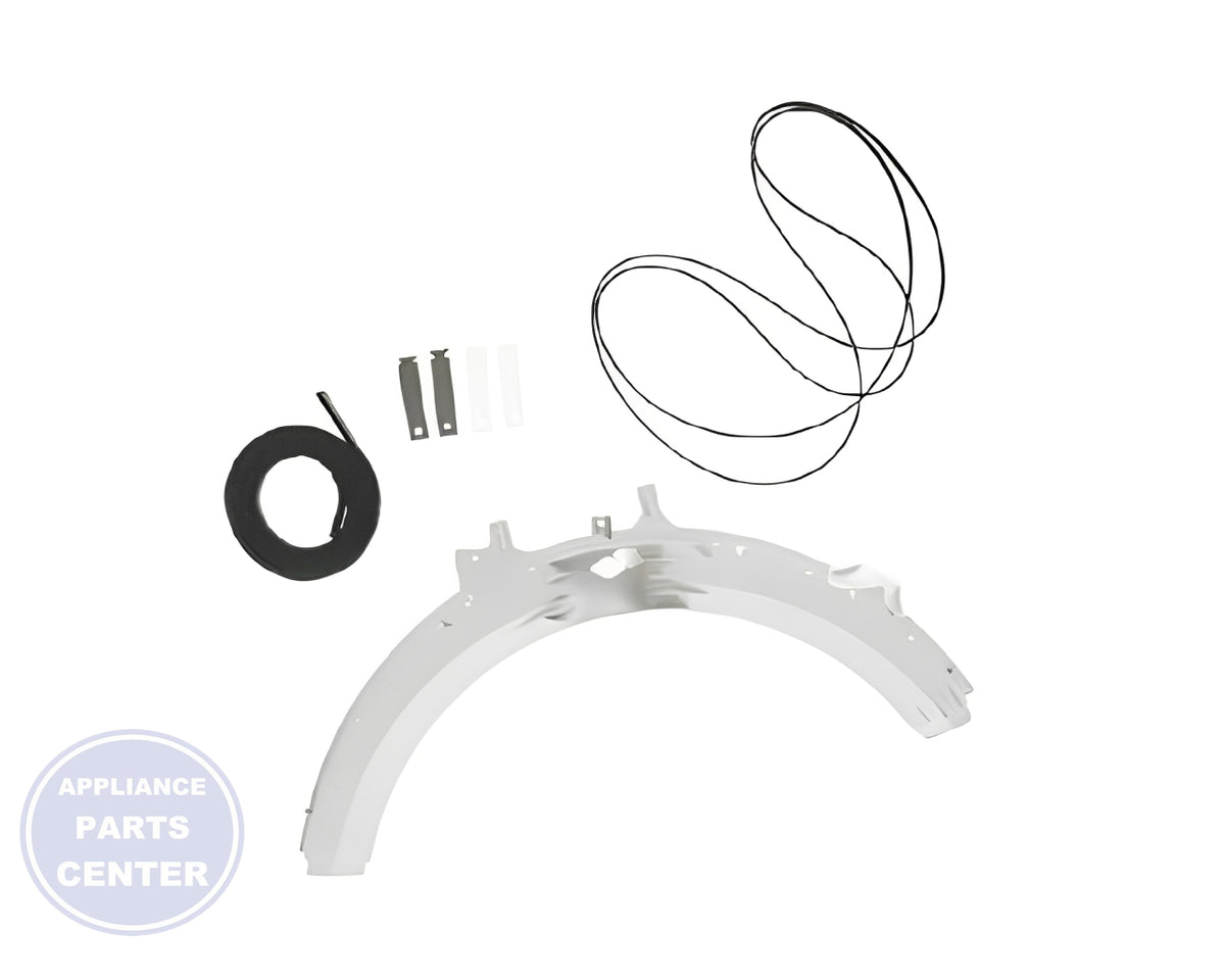 GE DRYER BEARING REPAIR KIT WE49X21874 - Installation in GE dryer model showing key mounting points