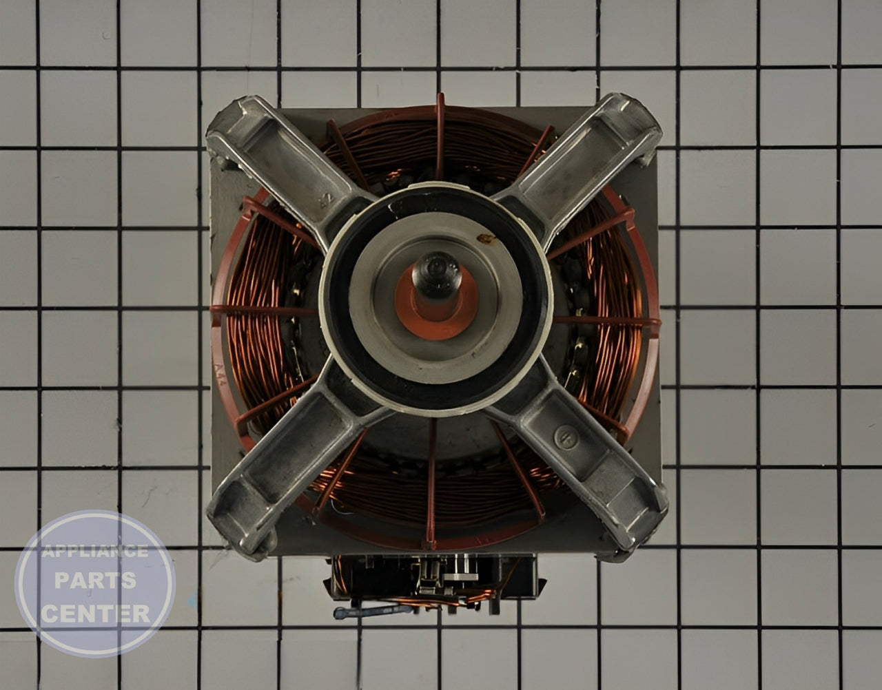 GE DRIVE AND PULLEY MOTOR KIT WE49X28295 - Detailed view of durable technical details