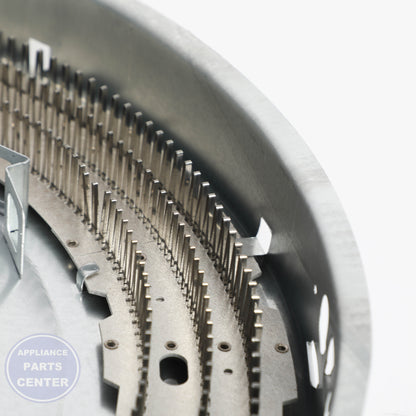 HEATER & PURPLE WIRE SERVICE KIT WE49X37817 - Detailed view of heating element technical details