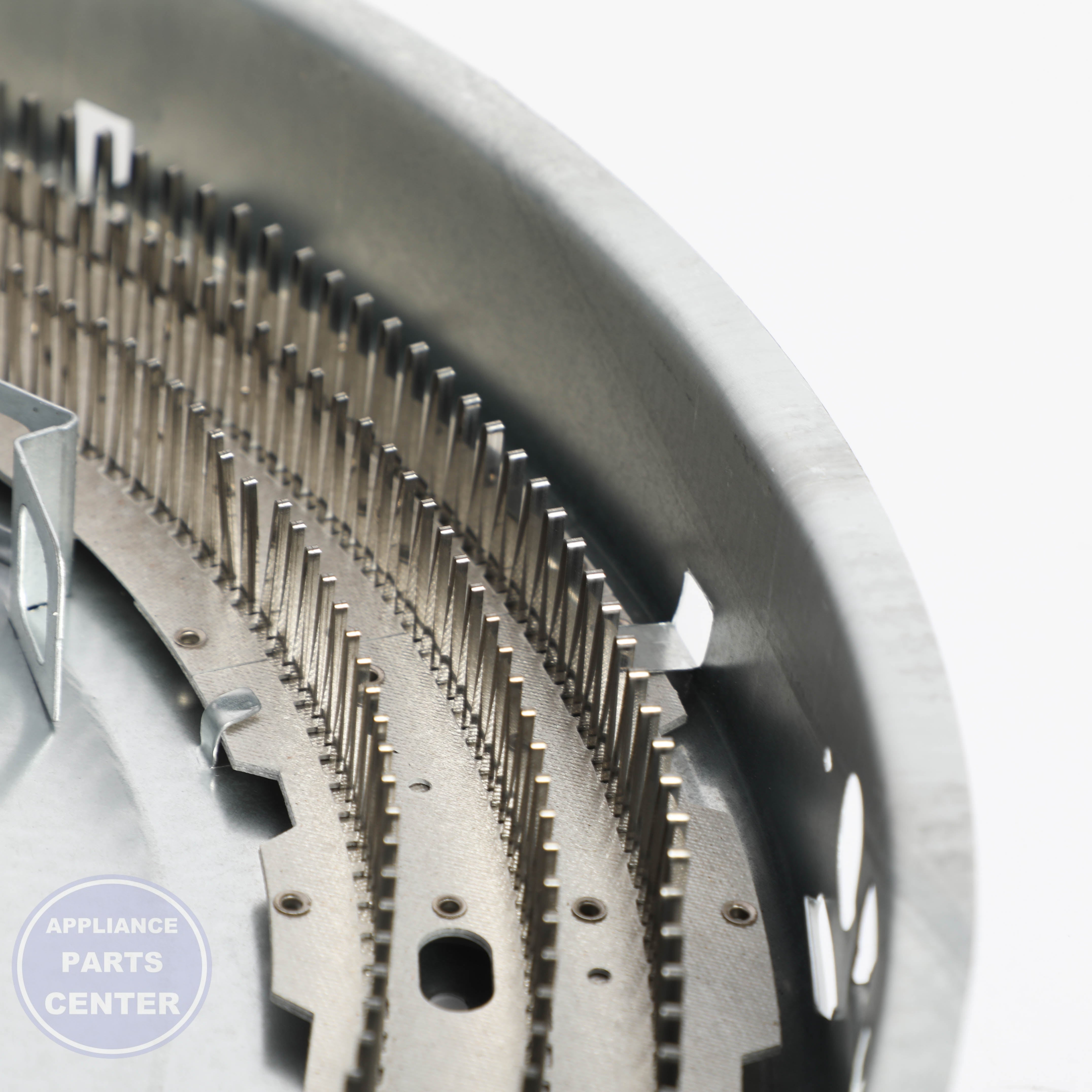 HEATER & PURPLE WIRE SERVICE KIT WE49X37817 - Detailed view of heating element technical details