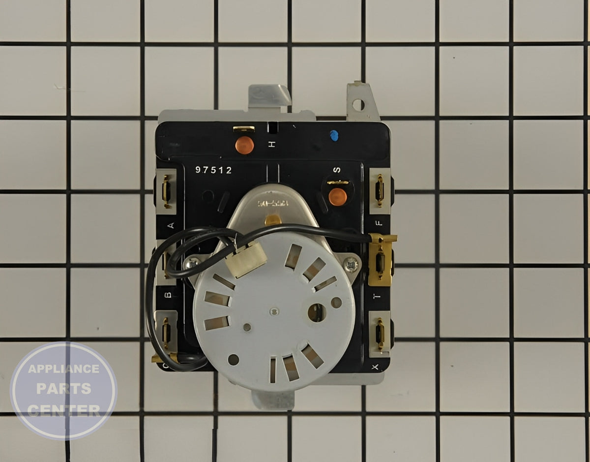 Timer WE4M189 - Detailed view of accurate timing for dry cycles