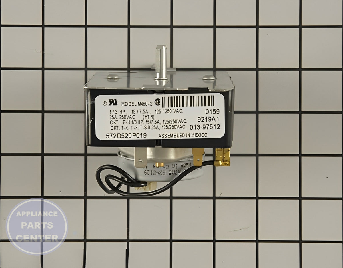 [Brand] Timer WE4M189 - Main view showing precise drying control for GE, Whirlpool, Hotpoint, RCA Dryer models