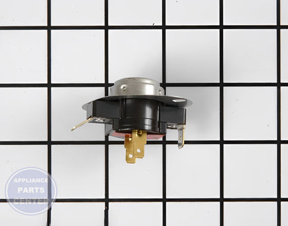 GE DRYER BIAS THERMOSTAT WE4M216 - Side view with precise settings