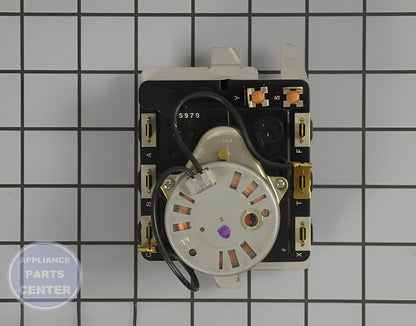 Timer WE4M323 - Side view with accurate specifications