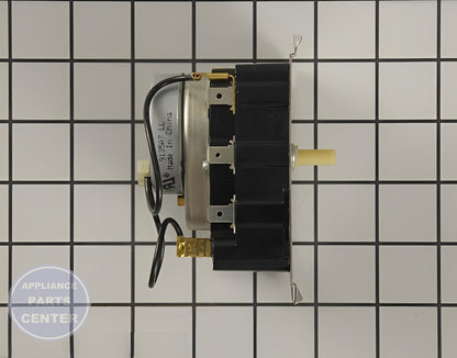 Timer WE4M353 - Side view with 6 x 4 x 3 inches dimensions
