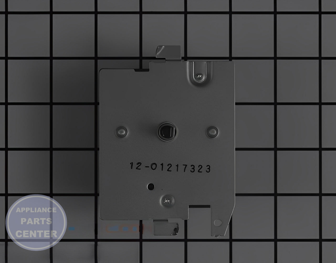 GE DRYER CONTROL TIMER ASSEMBLY WITH PLASTIC SHAFT WE4M359 - Side view with durable plastic shaft specifications